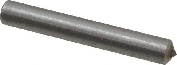 Made in USA - 1 Carat Single Point Diamond Dresser - 3" Long x 7/16" Shank Diam - USA Tool & Supply