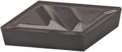 Kennametal - NPGR51, KC5025 Grade Carbide Profiling Insert - TiAlN Finish, 55° Incl Angle, Parallelogram, 0.4567" Side Length, 1/8" Thick, 1/64" Corner Radius - USA Tool & Supply
