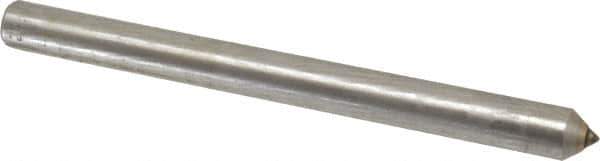 Value Collection - 1-1/2 Carat Single Point Diamond Dresser - 6" Long x 1/2" Shank Diam - USA Tool & Supply