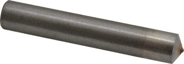 Made in USA - 1/3 Carat Single Point Diamond Dresser - 3" Long x 1/2" Shank Diam - USA Tool & Supply