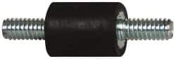 Tech Products - 4 Lb Capacity, 8-32 Stud/Stud Vibration Isolator - 3/8" Diam, 1/2" High - USA Tool & Supply