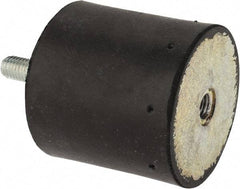 Tech Products - 410 Lb Capacity, 1/2-13 Plate/Stud Vibration Isolator - 3-1/8" Diam, 3" High - USA Tool & Supply