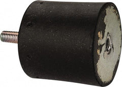Tech Products - 690 Lb Capacity, 1/2-13 Plate/Stud Vibration Isolator - 3-1/8" Diam, 3" High - USA Tool & Supply