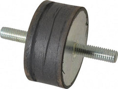 Tech Products - 760 Lb Capacity, 1/2-13 Stud/Stud Vibration Isolator - 3-1/8" Diam, 1-1/2" High - USA Tool & Supply