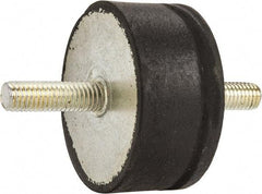 Tech Products - 980 Lb Capacity, 1/2-13 Stud/Stud Vibration Isolator - 3-1/8" Diam, 1-1/2" High - USA Tool & Supply