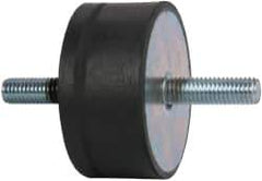 Tech Products - 1815 Lb Capacity, 1/2-13 Stud/Stud Vibration Isolator - 3-1/8" Diam, 1-1/2" High - USA Tool & Supply