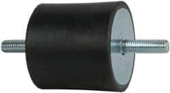 Tech Products - 1190 Lb Capacity, 1/2-13 Stud/Stud Vibration Isolator - 3-1/8" Diam, 3" High - USA Tool & Supply