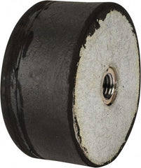 Tech Products - 1260 Lb Capacity, 1/2-13 Plate/Plate Vibration Isolator - 3-1/8" Diam, 1-1/2" High - USA Tool & Supply