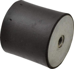 Tech Products - 250 Lb Capacity, 1/2-13 Plate/Plate Vibration Isolator - 3-1/8" Diam, 3" High - USA Tool & Supply
