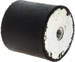 Tech Products - 410 Lb Capacity, 1/2-13 Plate/Plate Vibration Isolator - 3-1/8" Diam, 3" High - USA Tool & Supply