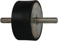Tech Products - 360 Lb Capacity, M12 Stud/Stud Vibration Isolator - 79mm Diam, 38mm High - USA Tool & Supply