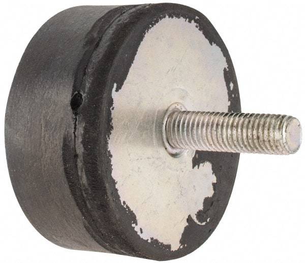 Tech Products - 540 Lb Capacity, M12 Plate/Plate Vibration Isolator - 79mm Diam, 38mm High - USA Tool & Supply