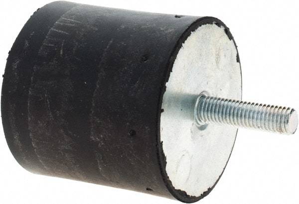 Tech Products - 690 Lb Capacity, M12 Plate/Plate Vibration Isolator - 79mm Diam, 76mm High - USA Tool & Supply