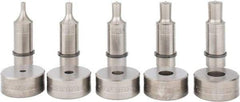 Metalpro - Ironworker Punch & Die Sets Set Type: Punch & Die Punch/Die Shape: Round - USA Tool & Supply