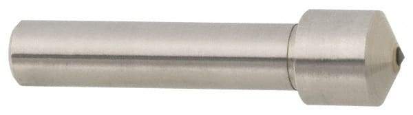 Made in USA - 2 Carat Single Point Diamond Dresser - 2" Long x 7/16" Shank Diam, 5/8" Diam x 5/8" Thick Head - USA Tool & Supply