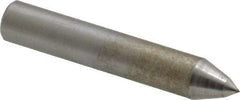 Made in USA - 1-1/2" Long x 1/4" Shank Diam Single Point Diamond Dresser - 70° Included Angle - USA Tool & Supply