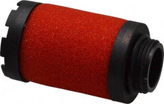 Wilkerson - Replacement Filter Element - Series 18, 0.5 µ Rating, 1" High x 1-3/8" Wide, For Use with M18 Series - USA Tool & Supply