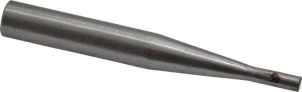 Made in USA - 3/32" Point Diam Rat Tail Radius Dresser - 3" Long x 3/8" Shank Diam - USA Tool & Supply