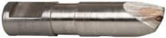 Made in USA - 0.005" Radius Single Point Diaform Diamond Dresser - 1-3/4" Long x 1/4" Shank Diam, 60° Included Angle - USA Tool & Supply