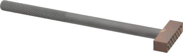 Made in USA - 6" Long x 3/8" Shank Diam Multi-Point T-Handle Diamond Dresser - 1/2" Thick Head - USA Tool & Supply