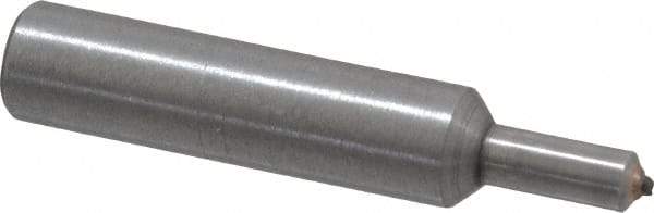 Made in USA - 1/16" Radius Single Point Diamond Dresser - 2" Long x 3/8" Shank Diam - USA Tool & Supply