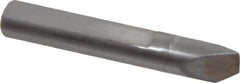 Made in USA - 0.01" Single Point Diamond Dresser - 1-9/16" Long x 1/4" Shank Diam, 40° Included Angle - USA Tool & Supply