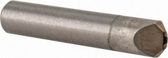 Value Collection - 1/3 Carat Single Point Chishel Edge Diamond - 2" Long x 3/8" Shank Diam, 90° Included Angle - USA Tool & Supply