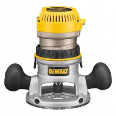 DeWALT - 24,500 RPM, 1.75 HP, 11 Amp, Fixed Base Electric Router - 1/4 and 1/2 Inch Collet - USA Tool & Supply