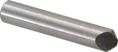 Value Collection - 1/4 Carat Single Point Chisel Edge Diamond - 2" Long x 3/8" Shank Diam, 75° Included Angle - USA Tool & Supply