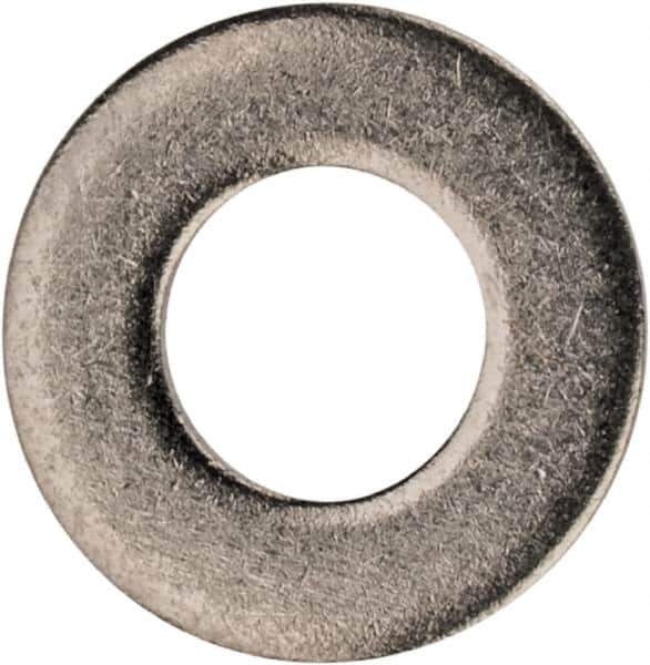 Value Collection - M3.5 Screw, Grade 18-8 Stainless Steel Standard Flat Washer - 4mm ID x 9.64mm OD, Plain Finish - USA Tool & Supply