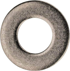 Value Collection - M3.5 Screw, Grade 18-8 Stainless Steel Standard Flat Washer - 4mm ID x 9.64mm OD, Plain Finish - USA Tool & Supply