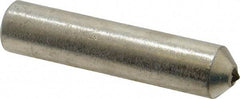 Norton - 1/2 Carat Single Point Diamond Dresser - 2" Long x 7/16" Shank Diam, 60° Included Angle - USA Tool & Supply