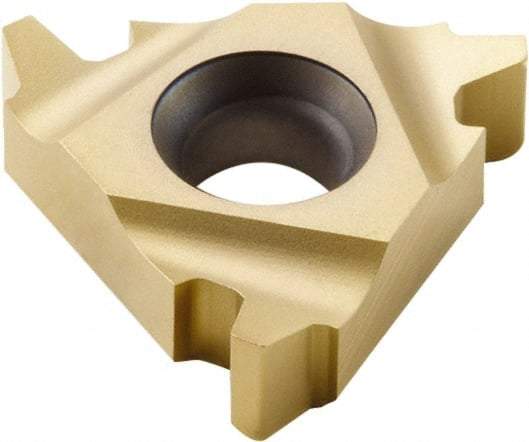 Seco - 22NL Internal Left Hand Trapez Laydown Threading Insert - Grade CP500, TiAlN/TiN Coated Carbide, 12.7mm Inscribed Circle - USA Tool & Supply