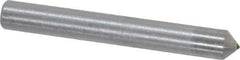 Norton - 1" Long x 1/8" Shank Diam Single Point Diamond Dresser - Convex Radius, 90° Included Angle - USA Tool & Supply