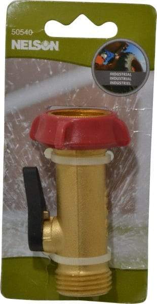 Nelson - Garden Hose Adapter - Brass - USA Tool & Supply