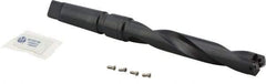 Allied Machine and Engineering - Series 1, 13/16" Max Diam, 3MT Taper Shank, Helical Flute Spade Drill - 4-3/4" Max Depth, 6-17/64" Body Length, 9-3/4" OAL, Standard Length, Through Coolant - USA Tool & Supply