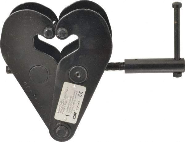 CM - 2,000 Lbs. Load Capacity Beam Clamp - 3 to 9 Inch Max Grip - USA Tool & Supply