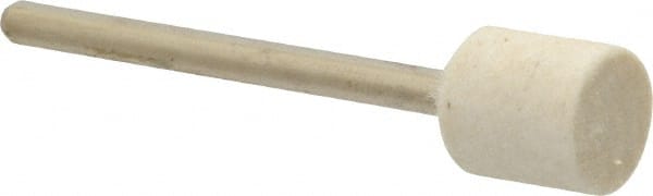 Divine Brothers - 3/8" Diam 1/8" Shank Diam Hard Density Cylinder Shaped Mounted Bob - USA Tool & Supply