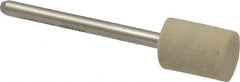 Divine Brothers - 3/8" Diam 1/8" Shank Diam Medium Density Cylinder Shaped Mounted Bob - USA Tool & Supply