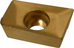 Cutting Tool Technologies - APKT1003 Carbide Milling Insert - TiN Finish, 0.137" Thick - USA Tool & Supply