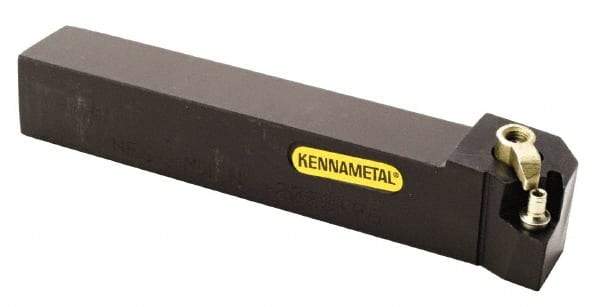 Kennametal - MWLN, Right Hand Cut, 5° Lead Angle, 20mm Shank Height x 20mm Shank Width, Negative Rake Indexable Turning Toolholder - 125mm OAL, WN..0604.. Insert Compatibility, Series Kenloc - USA Tool & Supply