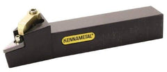 Kennametal - MVJN, Left Hand Cut, 3° Lead Angle, 20mm Shank Height x 20mm Shank Width, Negative Rake Indexable Turning Toolholder - 125mm OAL, VN..1604.. Insert Compatibility, Series Kenloc - USA Tool & Supply