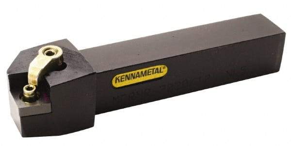 Kennametal - MCRN, Left Hand Cut, 15° Lead Angle, 25mm Shank Height x 25mm Shank Width, Negative Rake Indexable Turning Toolholder - 150mm OAL, CN..1204.. Insert Compatibility, Series Kenloc - USA Tool & Supply
