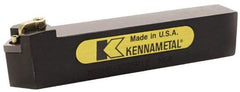 Kennametal - MSDN, Neutral Cut, 0° Lead Angle, 16mm Shank Height x 16mm Shank Width, Negative Rake Indexable Turning Toolholder - 100mm OAL, SN..0903.. Insert Compatibility, Series Kenloc - USA Tool & Supply
