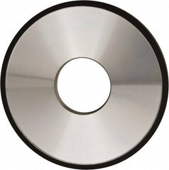 Made in USA - 4" Diam x 1-1/4" Hole x 1/4" Thick, N Hardness, 220 Grit Surface Grinding Wheel - Diamond, Type 1A1, Very Fine Grade - USA Tool & Supply