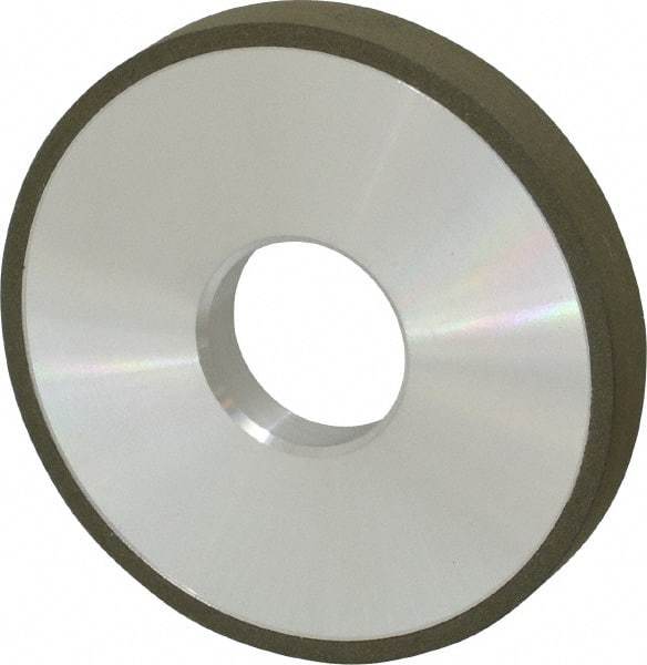 Made in USA - 4" Diam x 1-1/4" Hole x 1/2" Thick, N Hardness, 150 Grit Surface Grinding Wheel - Diamond, Type 1A1, Very Fine Grade - USA Tool & Supply
