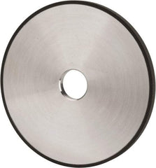 Made in USA - 7" Diam x 1-1/4" Hole x 3/8" Thick, N Hardness, 100 Grit Surface Grinding Wheel - Diamond, Type 1A1, Fine Grade - USA Tool & Supply