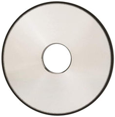 Made in USA - 5" Diam x 1-1/4" Hole x 1/4" Thick, N Hardness, 220 Grit Surface Grinding Wheel - Diamond, Type 1A1, Very Fine Grade - USA Tool & Supply