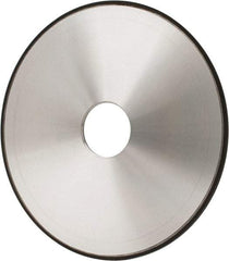 Made in USA - 6" Diam x 1-1/4" Hole x 1/8" Thick, N Hardness, 220 Grit Surface Grinding Wheel - Diamond, Type 1A1, Very Fine Grade - USA Tool & Supply