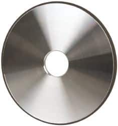 Made in USA - 6" Diam x 1-1/4" Hole x 1/4" Thick, N Hardness, 220 Grit Surface Grinding Wheel - Diamond, Type 1A1, Very Fine Grade - USA Tool & Supply